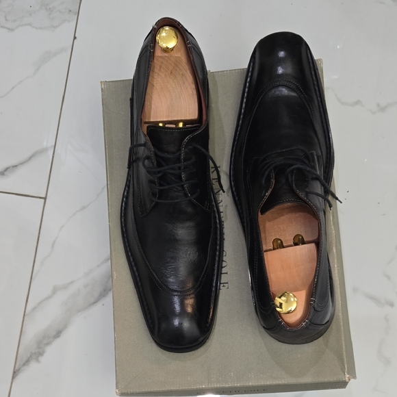Kenneth Cole Classic Black Leather Derbys main image 7